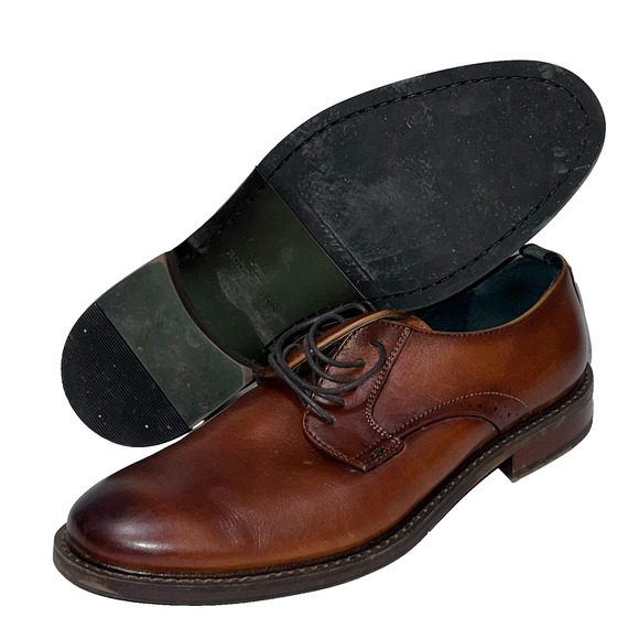 Rodd & Gunn Men\'s Size 43 Cognac Brown Leather Whitmore Street Dress Shoes 10 US main image 6